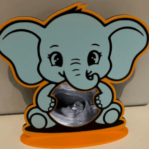 Ultrassom / Porta-retrato Infantil Elefante