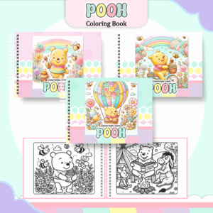 Livro de Colorir Pooh