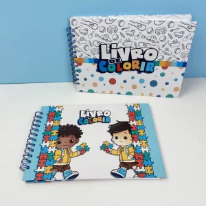 Livro de Colorir "Tita Little Boy" - 21 Páginas de Aventuras Coloridas