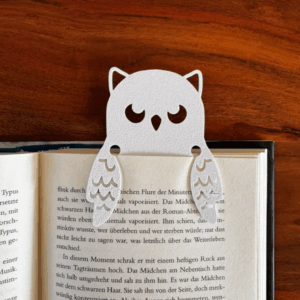 Marcador de página coruja